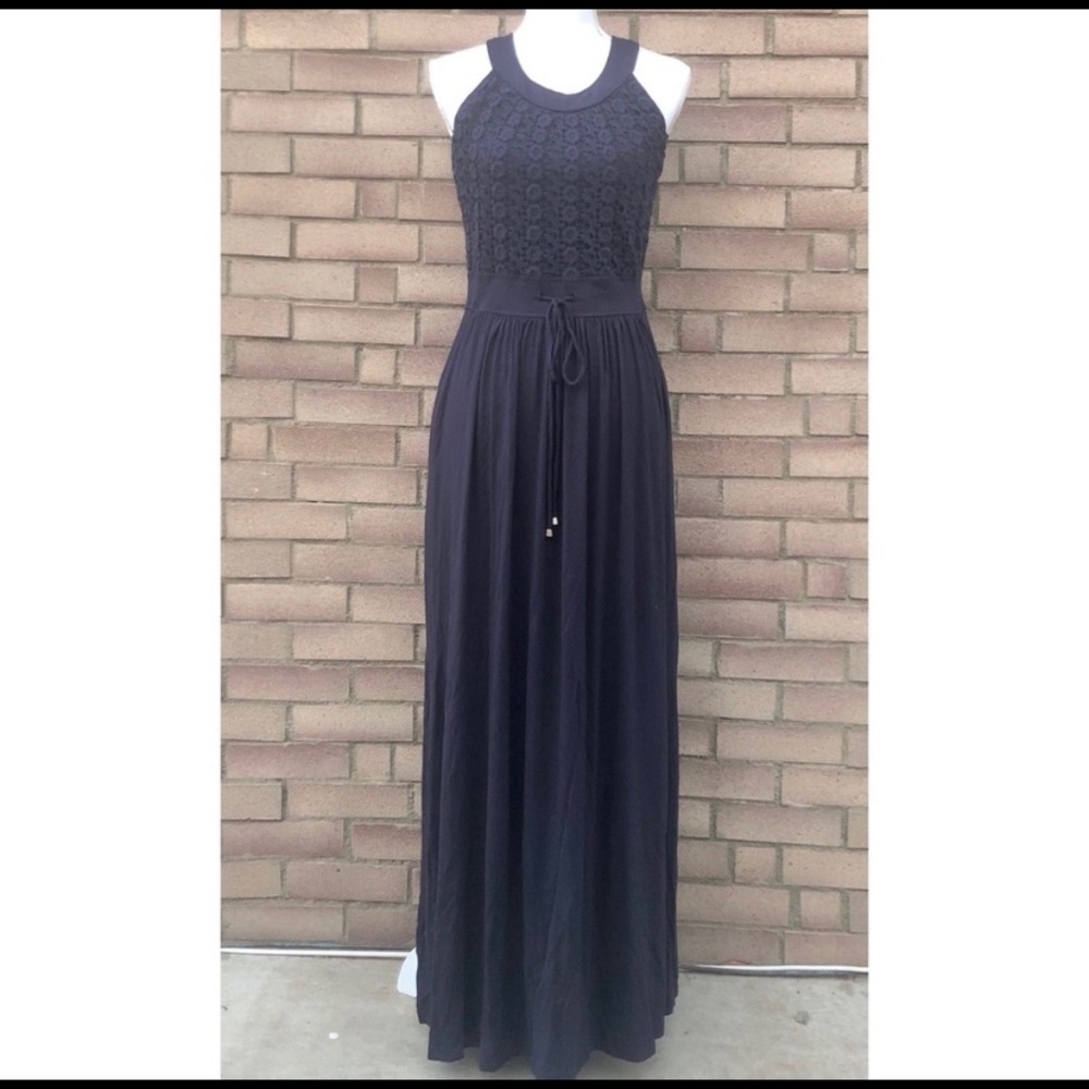 Navy Maxi dress Dressbarn Size 10